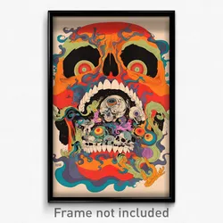 Mexican Movie Poster - Vibrating Relicry (Mexico Retro Film Art Print)