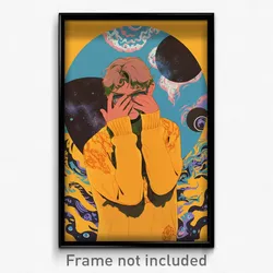 Movie Art Poster - Boy Feeling Cynicism, Upbeat Yellow Sweater (Film Print)