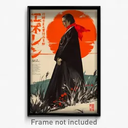 Vietnamese Movie Poster - Woman Feeling Lonely, Rectangular Red Ascot (Print)