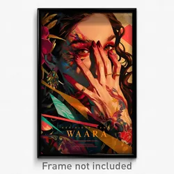 Spanish Movie Poster - Elegant Scar (Spain Psychedelic Art Retro Film Print)