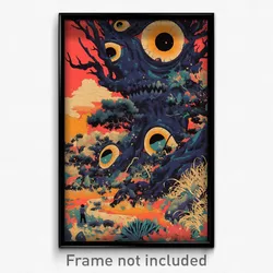 Thai Movie Poster - Creative Swamp (Thailand Psychedelic Art Retro Film Print)