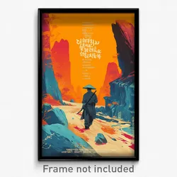 Vietnamese Movie Poster - Square Ridgeline (Vietnam Retro Film Art Print)