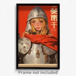 Vietnamese Movie Poster - Girl Feeling Optimistic, Glamorous Plate Armor (Print)