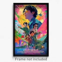 Korean Movie Poster - Kaleidoscopic Middle School (Korea Retro Film Art Print)