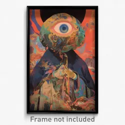 Art Poster - Antique Heap (Psychedelic Trippy Weird 11x17 Print)