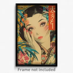 Japanese Movie Poster - Girl Feeling Hatred, Kaleidoscopic Expressive Clothes