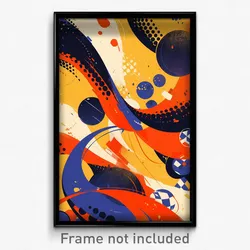 Art Poster - Grand Stockholm (Psychedelic Trippy Weird 11x17 Print)