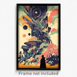 Icelandic Movie Poster - Small Stadium (Iceland Retro Film Art Print)