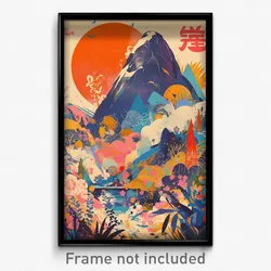 Chinese Movie Poster - Mountainous Mount (China Retro Film Art Print)