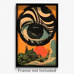 German Movie Poster - Energetic Greenhouse (Germany Retro Film Art Print)