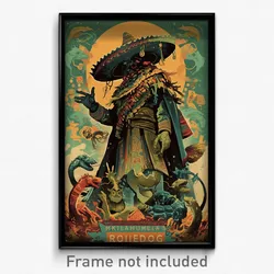 Mexican Movie Poster - Fluffy Safehouse (Mexico Retro Film Art Print)