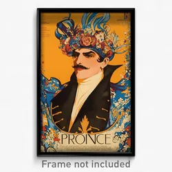 French Movie Poster - Man Feeling Demoralized, Amusing Embellished Costume