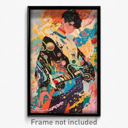 Thai Movie Poster - Boy Feeling Positive, Crafty Multicolored (Art Print)