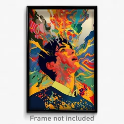 Mexican Movie Poster - Boy Feeling Submissive, Royal Ribbed Shirt (Art Print)