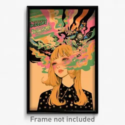 German Movie Poster - Girl Feeling Calm, Lively Shirt (Germany Film Art Print)