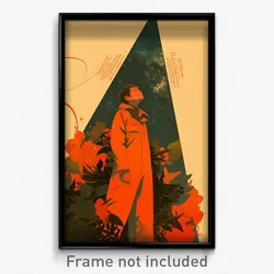Vietnamese Movie Poster - Boy Feeling Gratitude, Triangular Orange Jumpsuit
