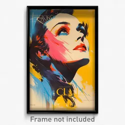 French Movie Poster - Woman Feeling Shame, Thrifty Multicolored (Art Print)