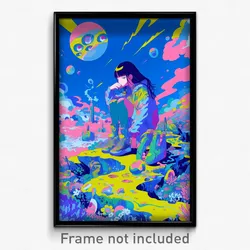 Art Poster - Spotless Mine (Psychedelic Trippy Weird 11x17 Print)
