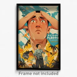 Indonesian Movie Poster - Man Feeling Mad, Thick Torn Dress (Art Print)