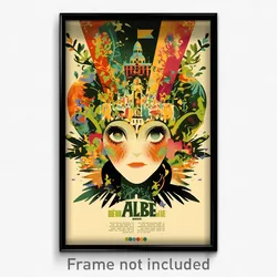 French Movie Poster - Lovely Abbey (France Psychedelic Art Retro Film Print)
