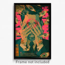 Vietnamese Movie Poster - Man Feeling Uneasiness, Golden Pink Choker (Art Print)