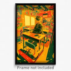 Mexican Movie Poster - Narrow Classroom (Mexico Retro Film Art Print)