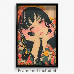 Indonesian Movie Poster - Girl Feeling Infatuation, Smooth Black Neckerchief