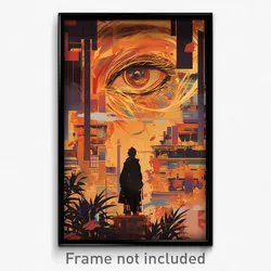 Chinese Movie Poster - Rare Window (China Psychedelic Art Retro Film Print)
