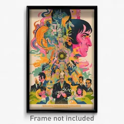 Greek Movie Poster - Frozen Hospice (Greece Psychedelic Art Retro Film Print)