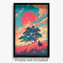 Movie Art Poster - Standard Copse (Psychedelic Trippy Retro Cartoon Film Print)