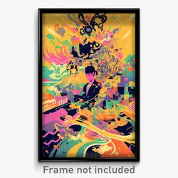Thai Movie Poster - Shifty Dell (Thailand Psychedelic Art Retro Film Print)
