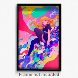 Art Poster - Prestigious Academy (Psychedelic Trippy Weird 11x17 Print)