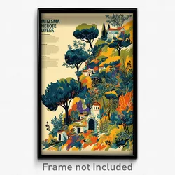 Mexican Movie Poster - Miniature Hermitage (Mexico Retro Film Art Print)