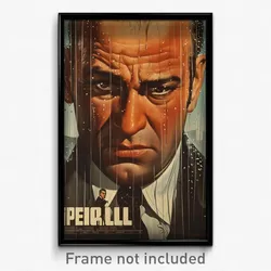 French Movie Poster - Man Feeling Grief, Outlandish Bolo Tie (France Art Print)