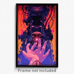 Movie Art Poster - Gracious Rift (Psychedelic Trippy Retro Cartoon Film Print)