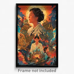 Thai Movie Poster - Well Made Fen (Thailand Psychedelic Art Retro Film Print)