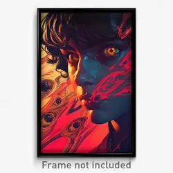 Spanish Movie Poster - Accurate Dell (Spain Psychedelic Art Retro Film Print)
