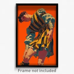 Art Poster - Boys Feeling Wrath Wearing Stale Two Tone Dress
