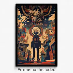 Indonesian Movie Poster - Boy Feeling Contentment, Remarkable Metal Boots