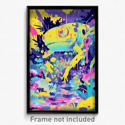Art Poster - Creative Apiary (Psychedelic Trippy Weird 11x17 Print)
