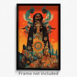 Mexican Movie Poster - Bleak Stand (Mexico Psychedelic Art Retro Film Print)