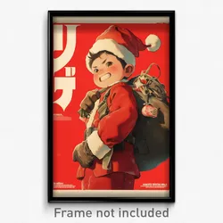 Thai Movie Poster - Boy Feeling Coercive, Exotic Santa Gloves (Art Print)