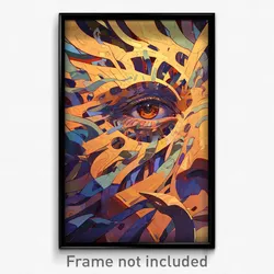 Art Poster - Noteworthy Window (Psychedelic Trippy Weird 11x17 Print)