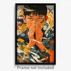 Indonesian Movie Poster - Boy Feeling Bitter Sweetness, Attractive Necktie
