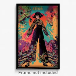 Thai Movie Poster - Girl Feeling Stuck, Handsome Hakama Pants (Art Print)