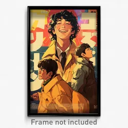 Korean Movie Poster - Boy Feeling Pleased, Small Yellow Coat (Korea Art Print)
