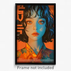 Korean Movie Poster - Girl Feeling Alienation, Immaterial Orange Leotard (Print)