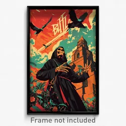 Mexican Movie Poster - Noteworthy Belfry (Mexico Retro Film Art Print)