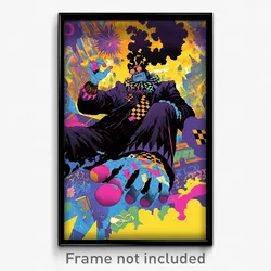 Spanish Movie Poster - Colorless Rise (Spain Psychedelic Art Retro Film Print)