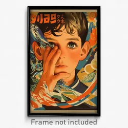 French Movie Poster - Boy Feeling Remorse, Interesting Grey Sailor Collar